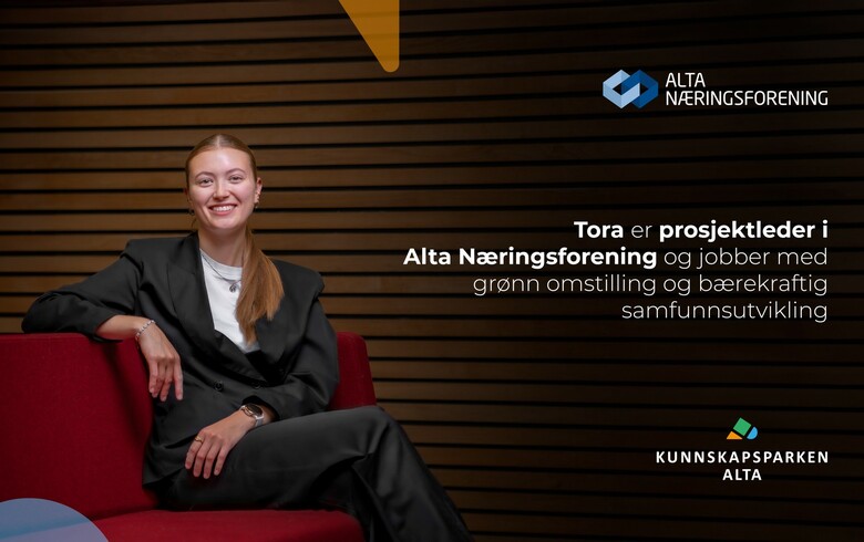 Tora Aaker Albrigtsen er nyansatt i Alta Næringsforening!